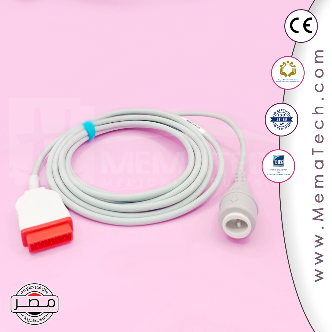 GE Marquette IBP Adpter Cable Edward soket